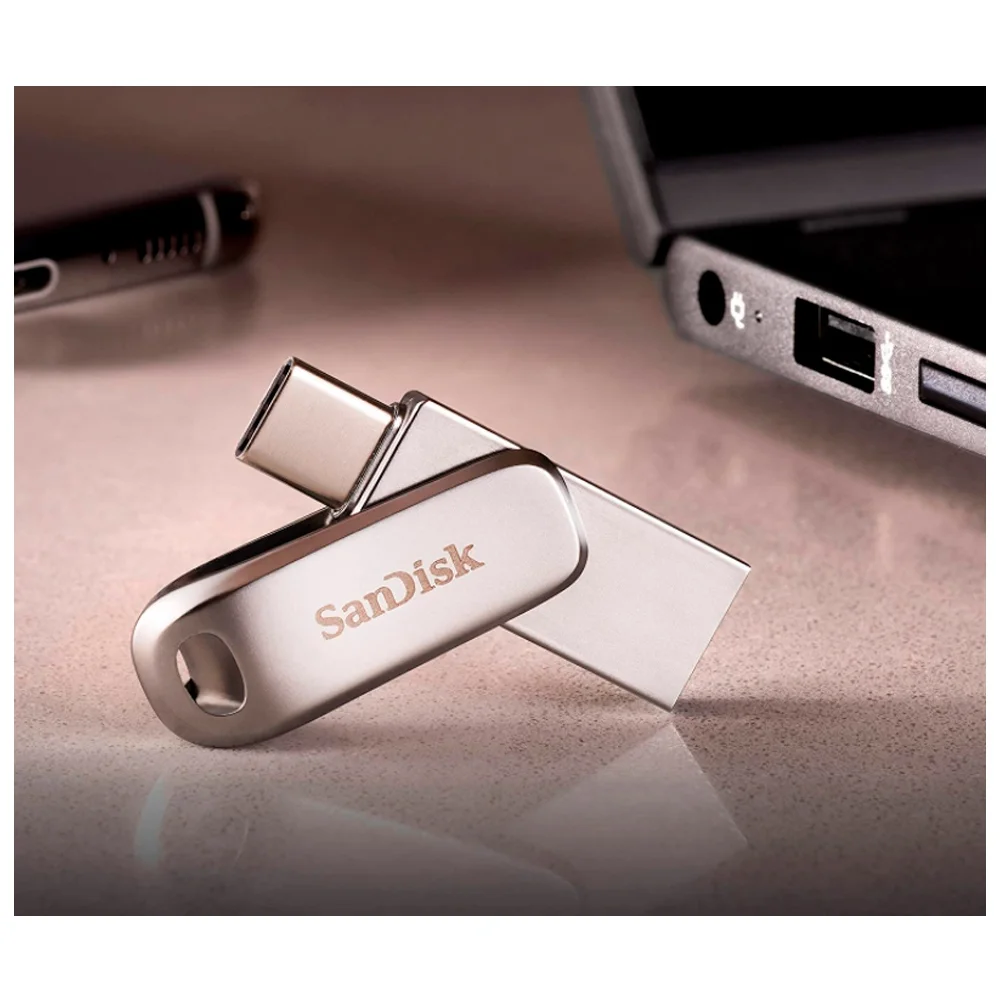 Imagem 5 de 5 do produto Pen Drive 512GB Sandisk Sdddc4-512g-g46 USB 3.0 Otg Ultra Dual Drive Tipo C