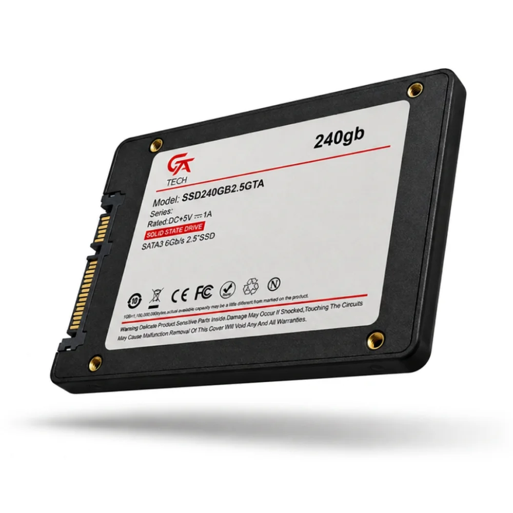 Imagem 5 de 5 do produto SSD 240GB 2.5 Sata 3 560mb/s Leit - 520mb/s Grav SSD240GB2,5 Gta Tech