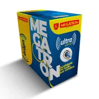 Caixa De Cabo Megatron Cftv Cat5 300m Anatel Azul