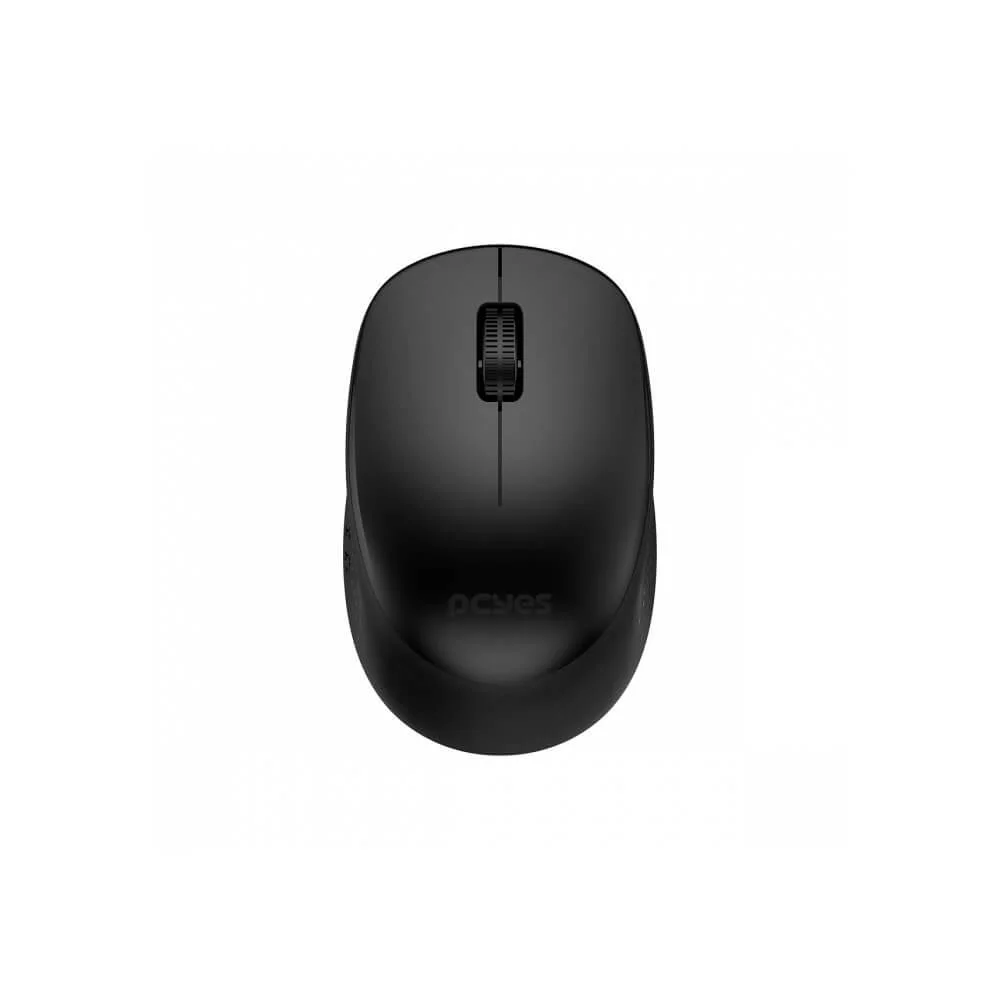 Imagem 3 de 5 do produto Mouse Sem Fio Mover Black Silent Click 1600 Dpi Pmmwscb PCyes