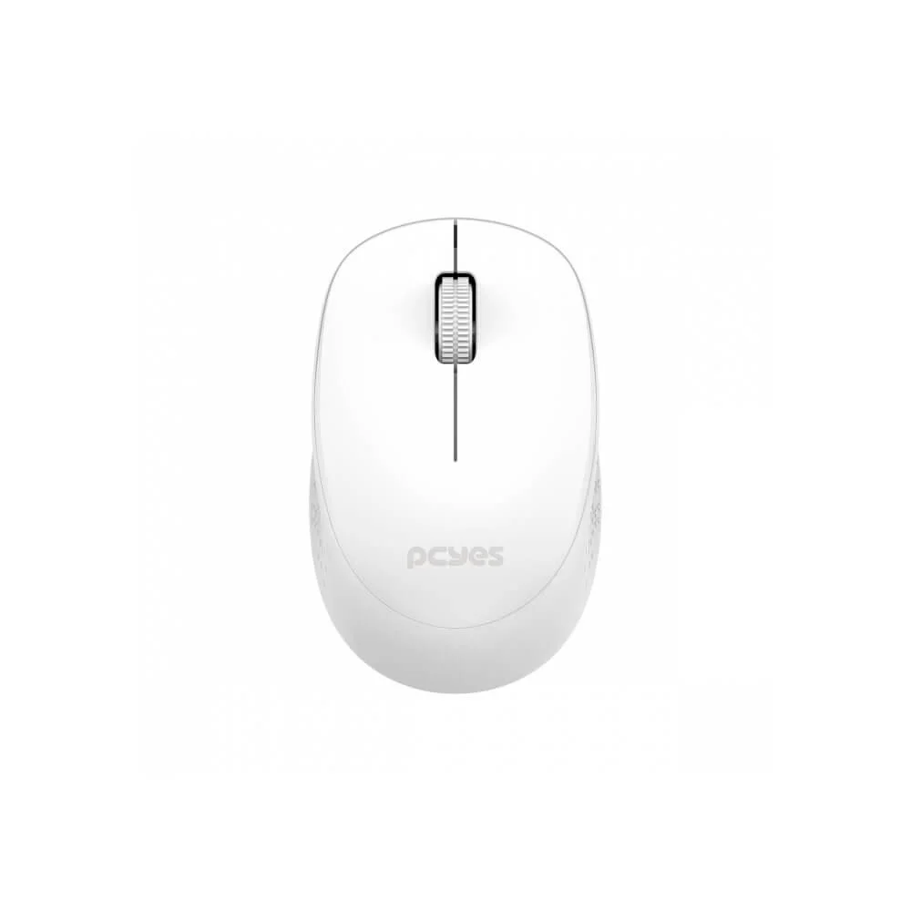 Imagem 2 de 5 do produto Mouse Sem Fio Mover White Silent Click 1600 Dpi Pmmwscw PCyes