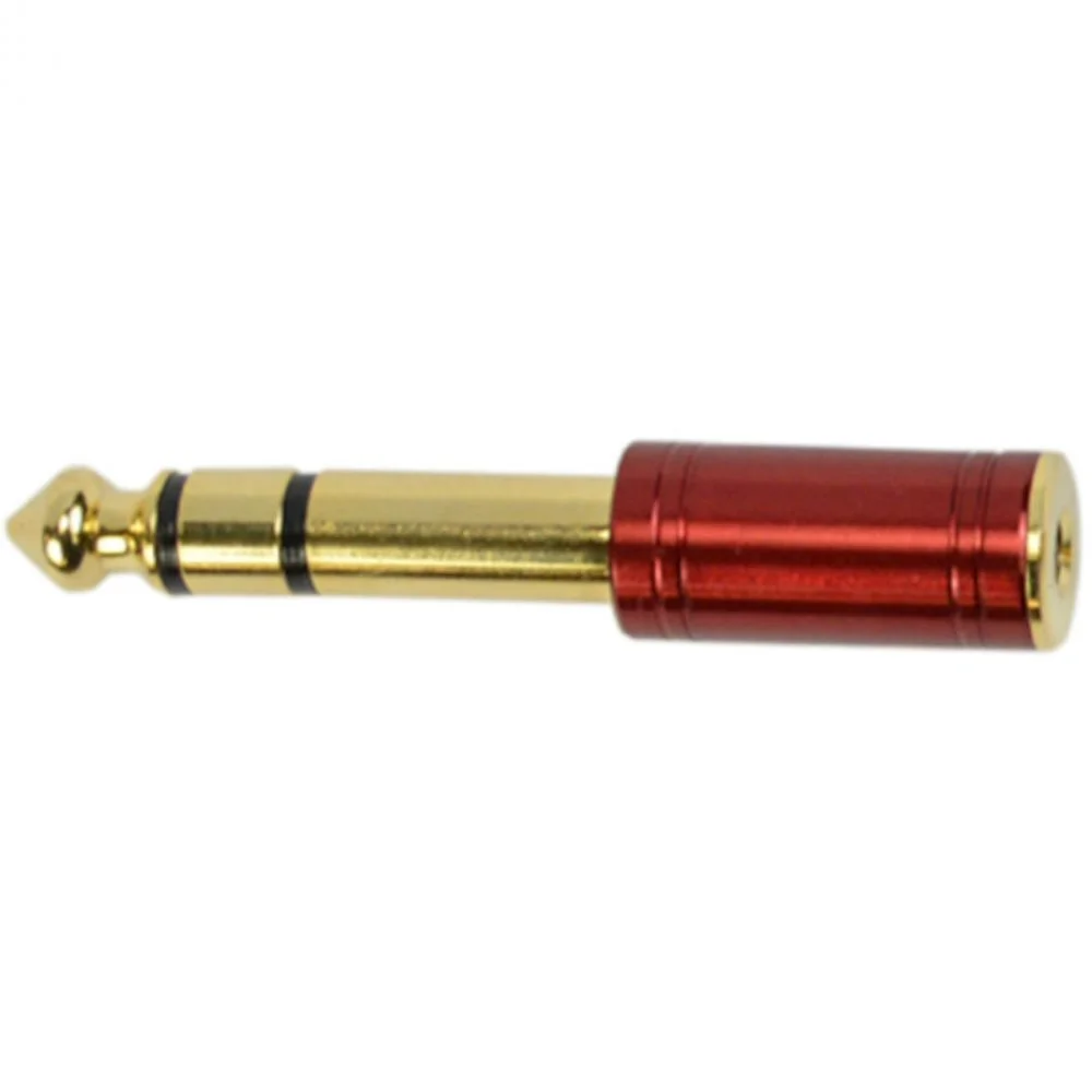 Imagem 2 de 5 do produto Adaptador P2 Para P10 Santo Angelo, Stereo, Niquelado, Vermelho