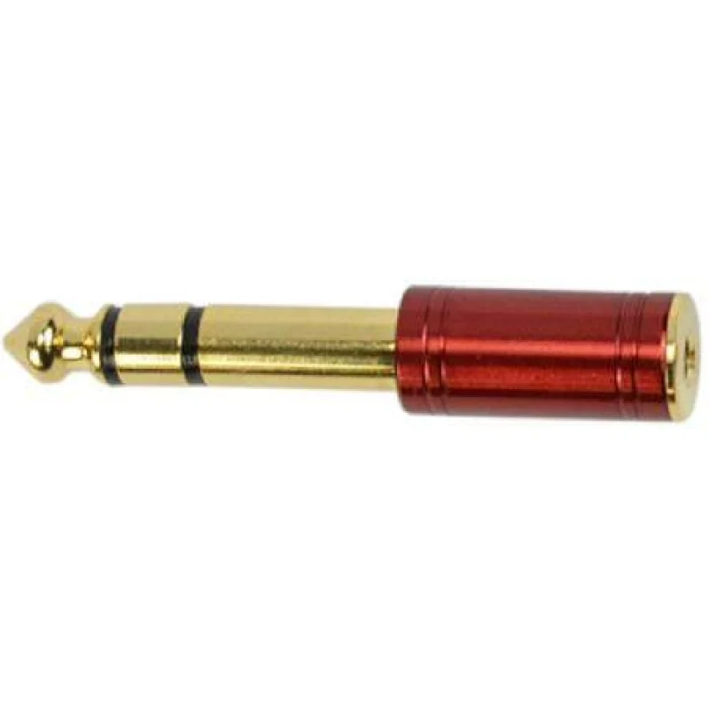 Imagem 4 de 5 do produto Adaptador P2 Para P10 Santo Angelo, Stereo, Niquelado, Vermelho
