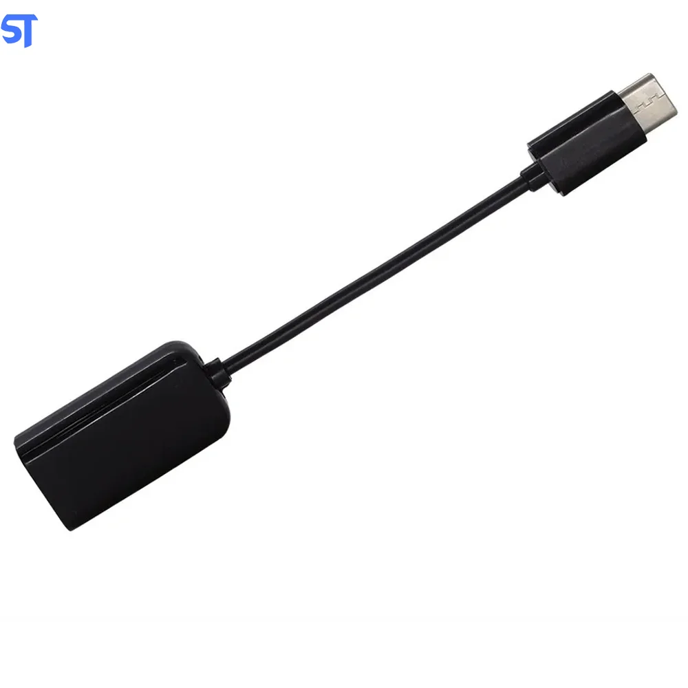 Imagem 3 de 4 do produto Cabo Adaptador Otg Usb Fêmea Para Tipo C Preto - Sk07