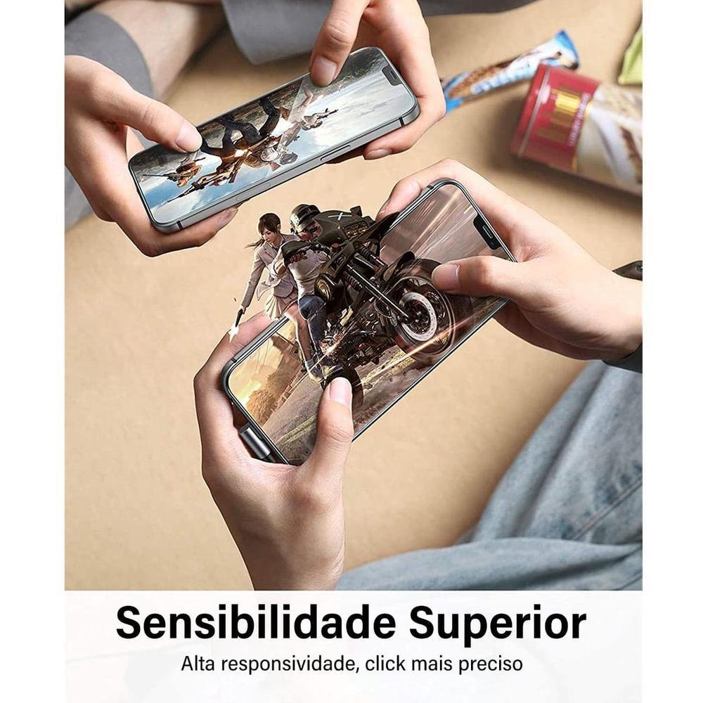 Imagem 2 de 5 do produto Ugreen Pelicula Para Iphone 12 Pro Max Tela 6.7  D Temperado