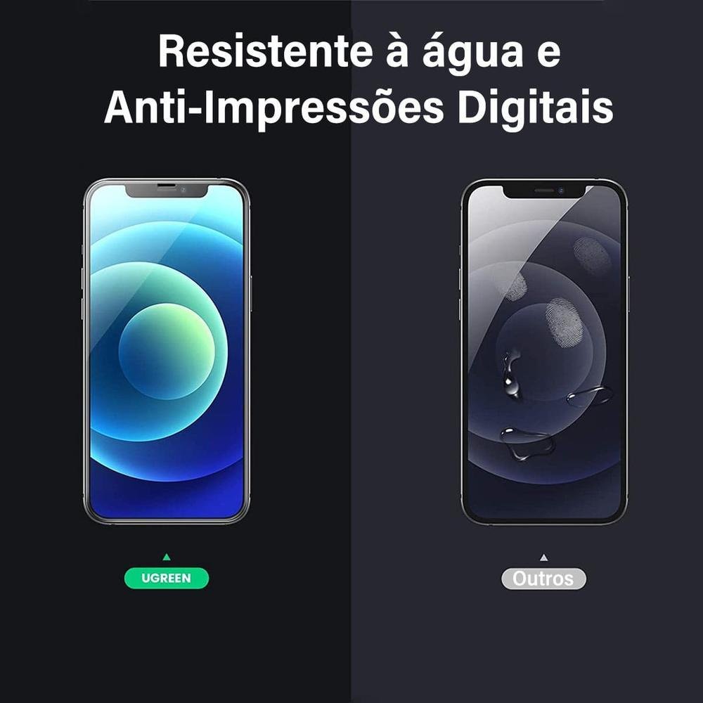 Imagem 3 de 5 do produto Ugreen Pelicula Para Iphone 12 Pro Max Tela 6.7  D Temperado