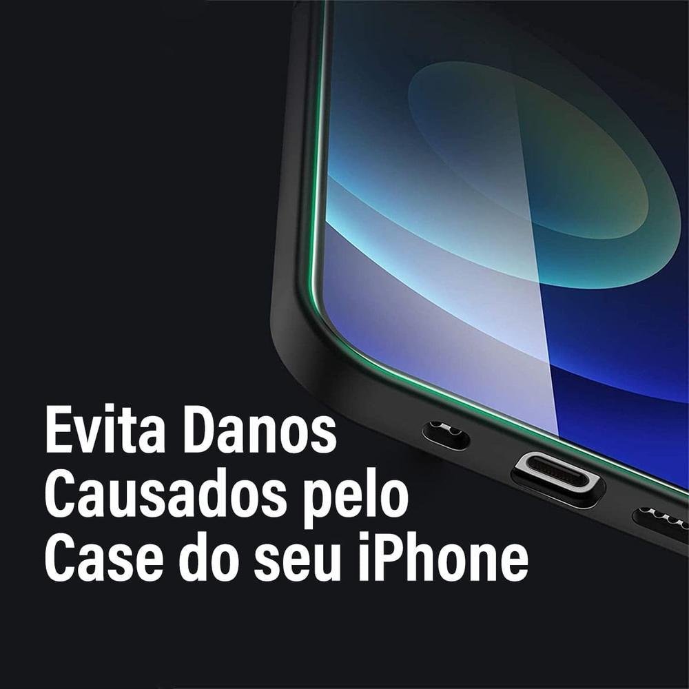 Imagem 4 de 5 do produto Ugreen Pelicula Para Iphone 12 Pro Max Tela 6.7  D Temperado