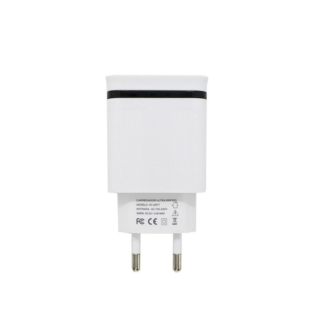 Imagem 4 de 5 do produto Carregador De Tomada Ultra Rápido Com Cabo Lightning X-cell Xc-ur-18