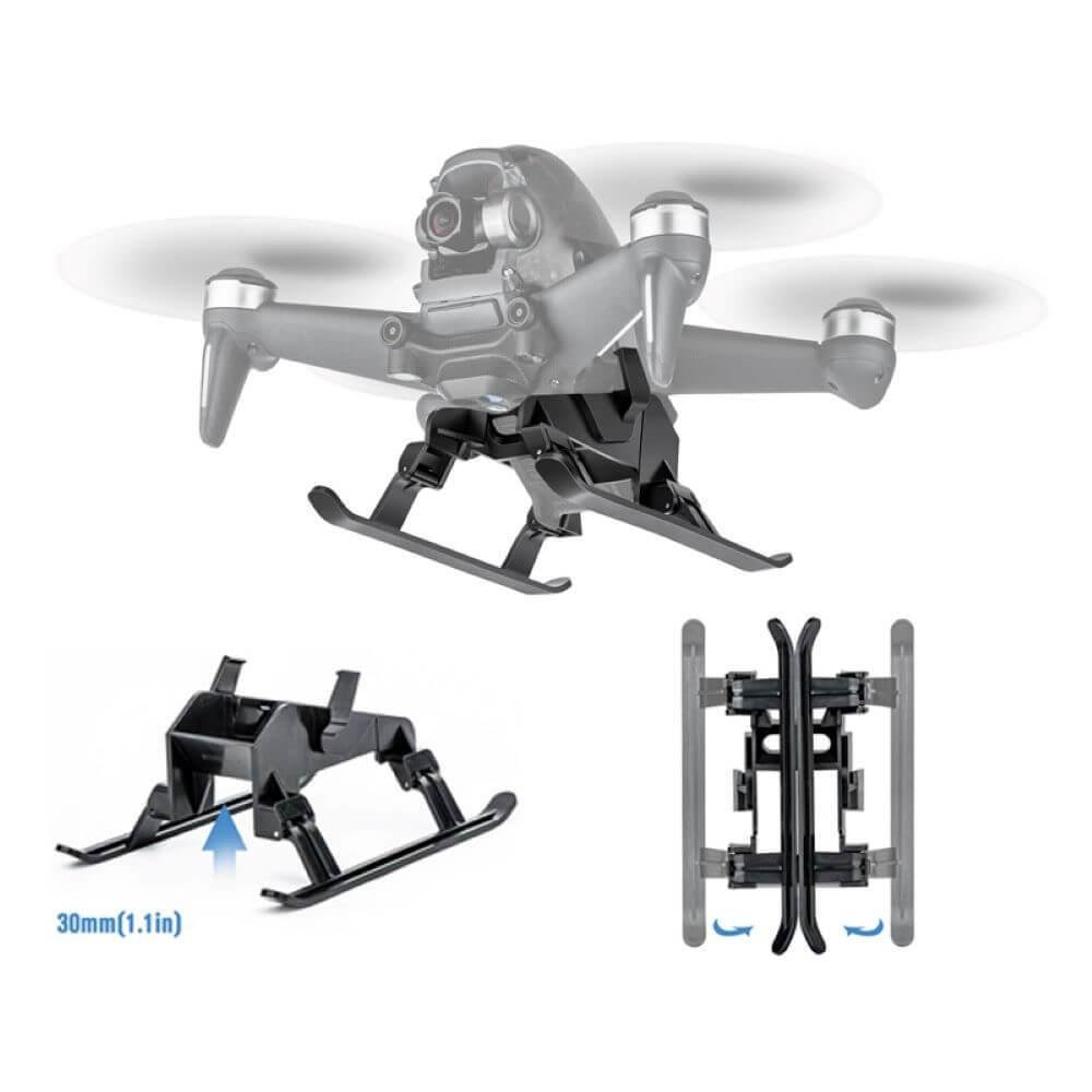 Trem De Pouso Dobrável Para Drone Dji Fpv - Startrc