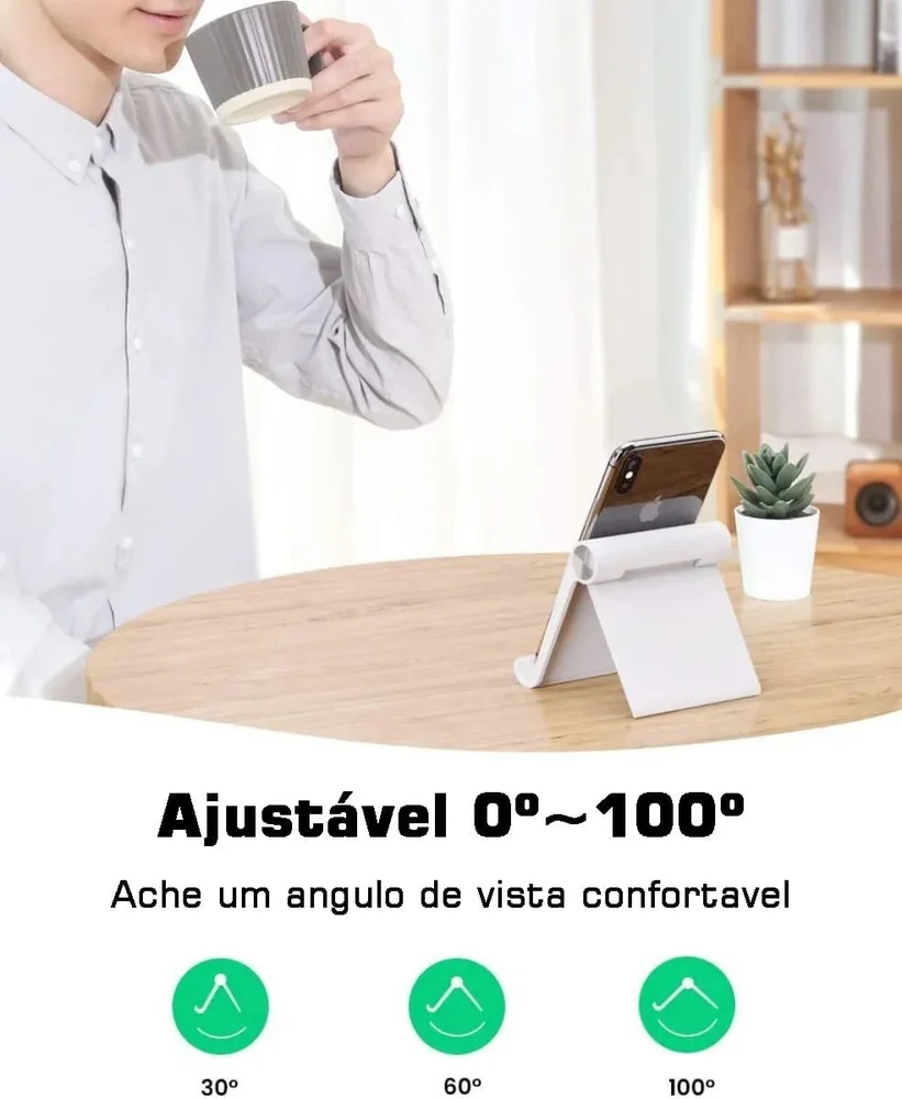 Imagem 2 de 5 do produto Ugreen Apoio Universal Suporte Para Tablet Ipad Móvel Mesa
