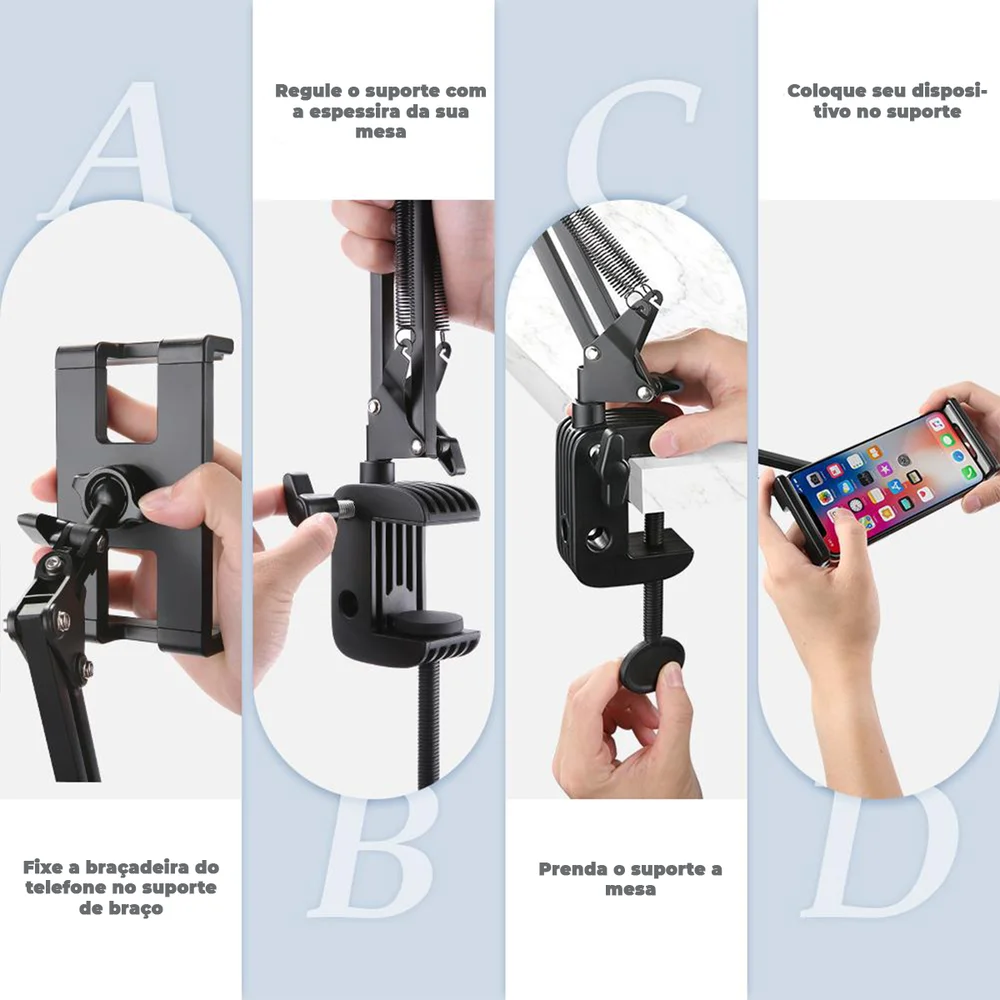 Imagem 3 de 5 do produto Ugreen Suporte Universal Articulado 360° P/ Smartphone