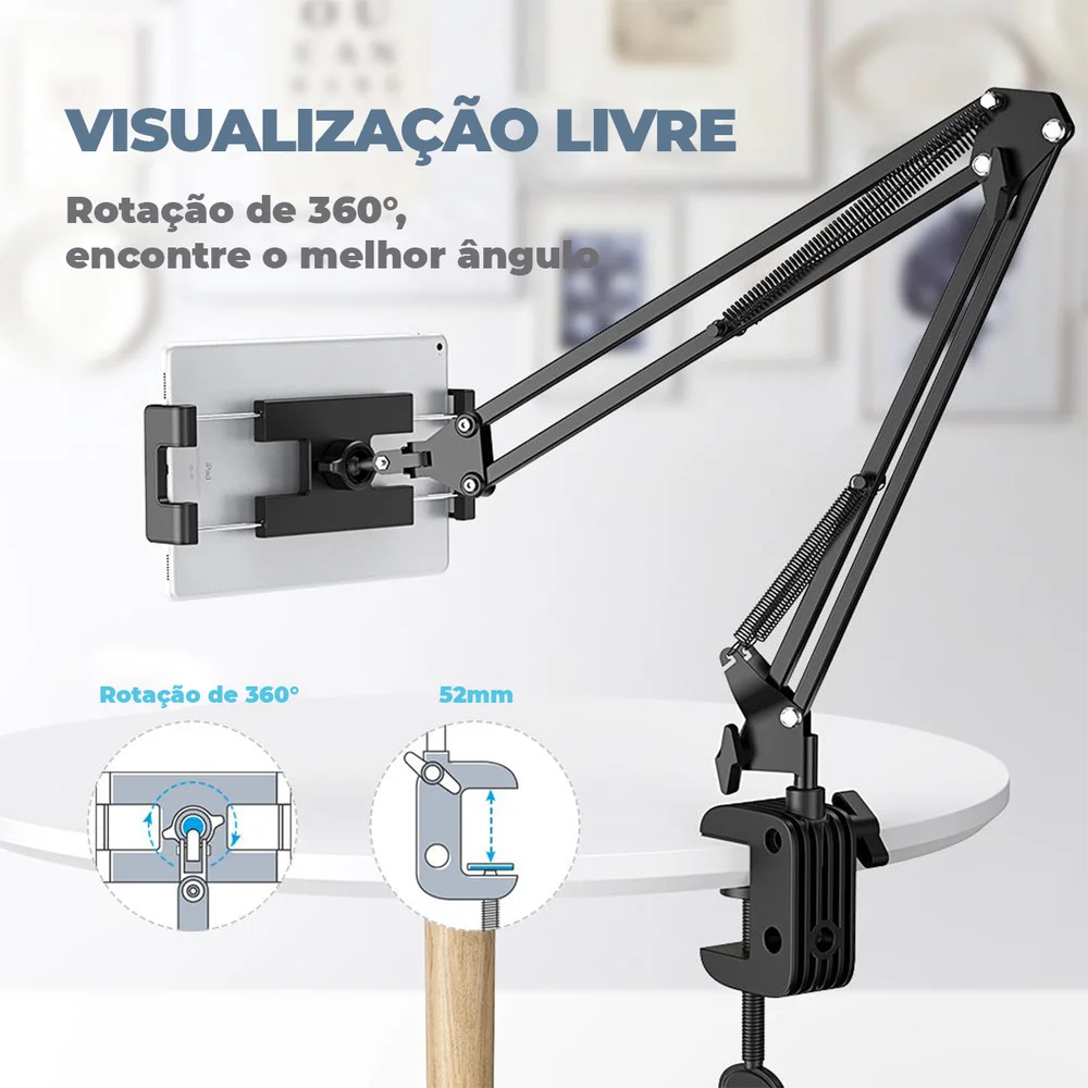 Imagem 4 de 5 do produto Ugreen Suporte Universal Articulado 360° P/ Smartphone