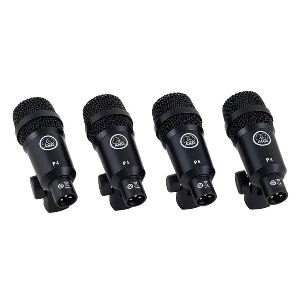 Kit de Microfone Para Bateria AKG Drum Set KaBuM