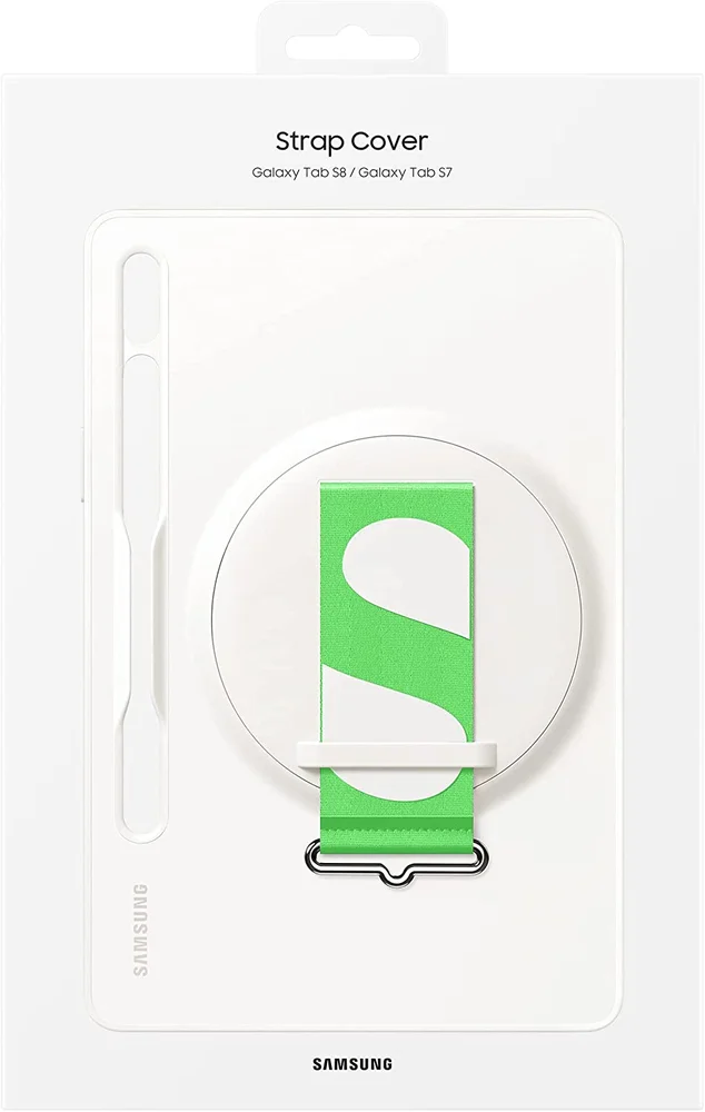 Imagem 2 de 5 do produto Capa Strap C/ Cinta Samsung Galaxy Tab S8/s7 Preta