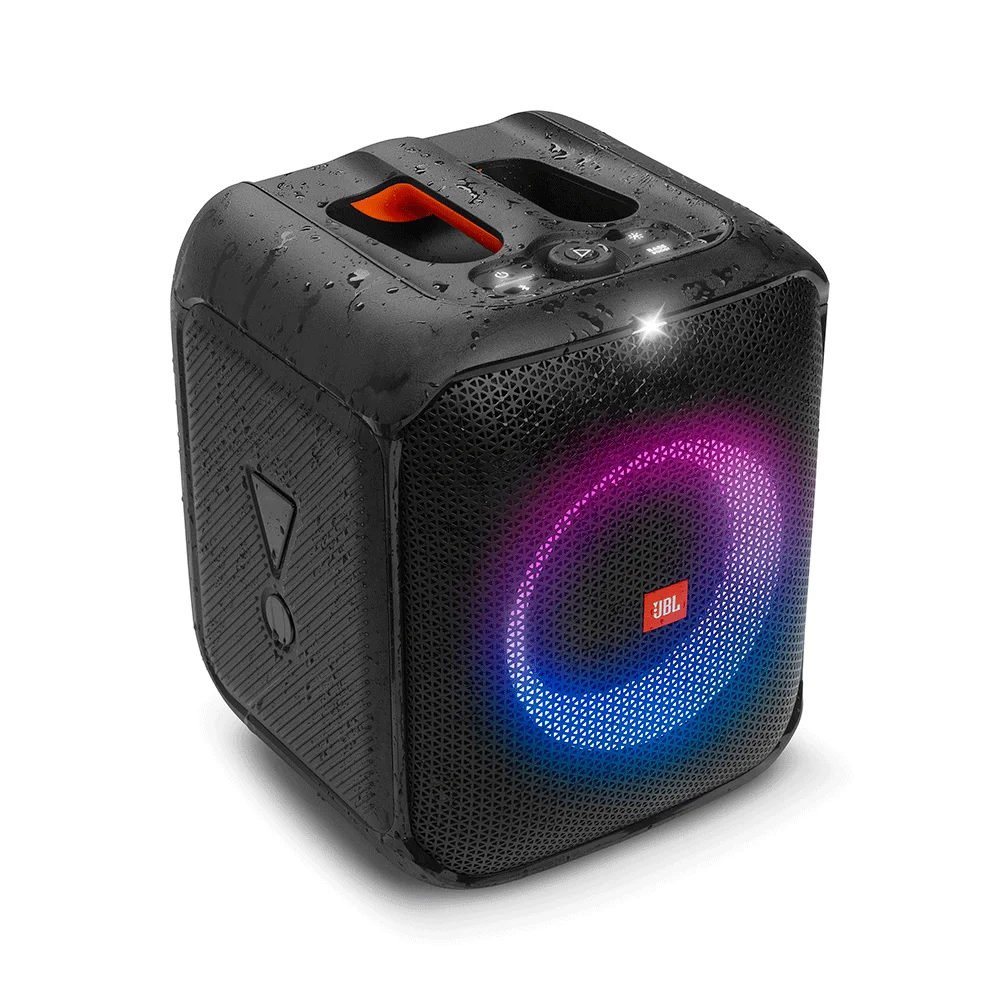 Caixa De Som Portátil JBL Partybox Encore Essential, Bluetooth, 100W RMS, Bateria 6 Horas, Preto