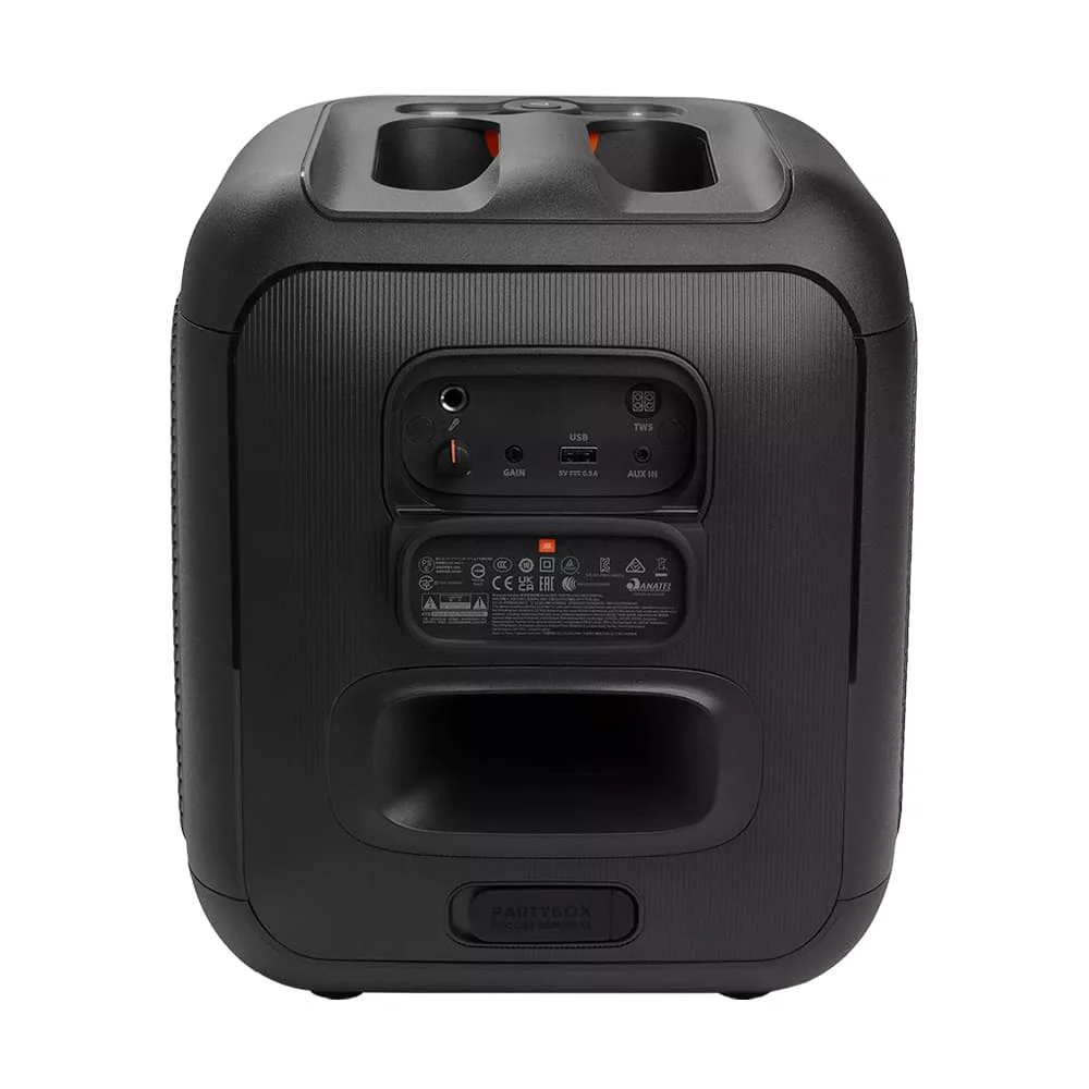 Caixa De Som Portátil JBL Partybox Encore Essential, Bluetooth, 100W RMS, Bateria 6 Horas, Preto