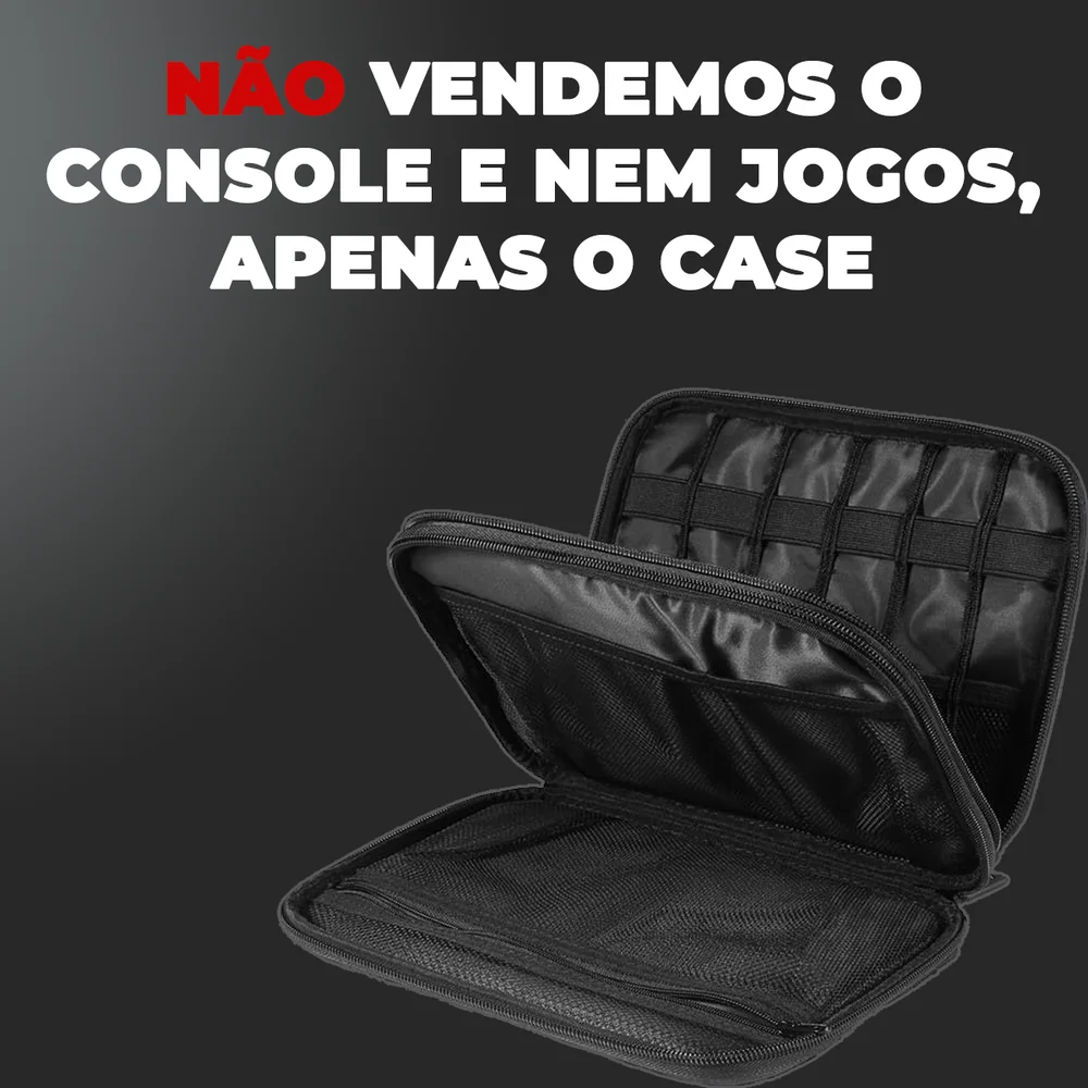 Imagem 3 de 5 do produto Ugreen Case Bag Duplo Acessórios Mini Ipad Nintendo Cabos Hd