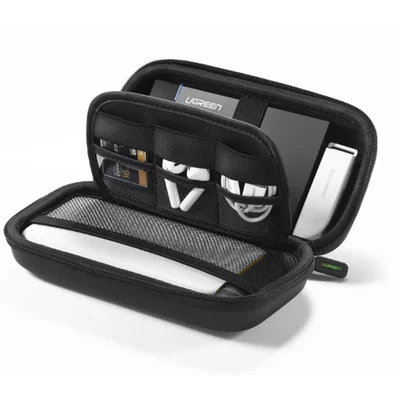 Case Estojo Bag EVA Para HD Externo Ugreen 2.5 Powerbank