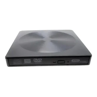 Drive Knup Gravador Externo, CD e DVD, Compatível com Notebook e Desktop - Kp-le303