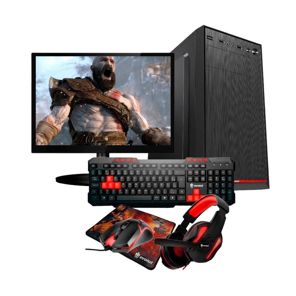 Kit Cadeira Gamer Completo Somente Aqui Com Garantia e Nf-e em Promoção é  no Buscapé