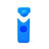 Capa De Silicone + Tampa Para Lente Câmera Insta360 One X2 - Startrc Cor Azul
