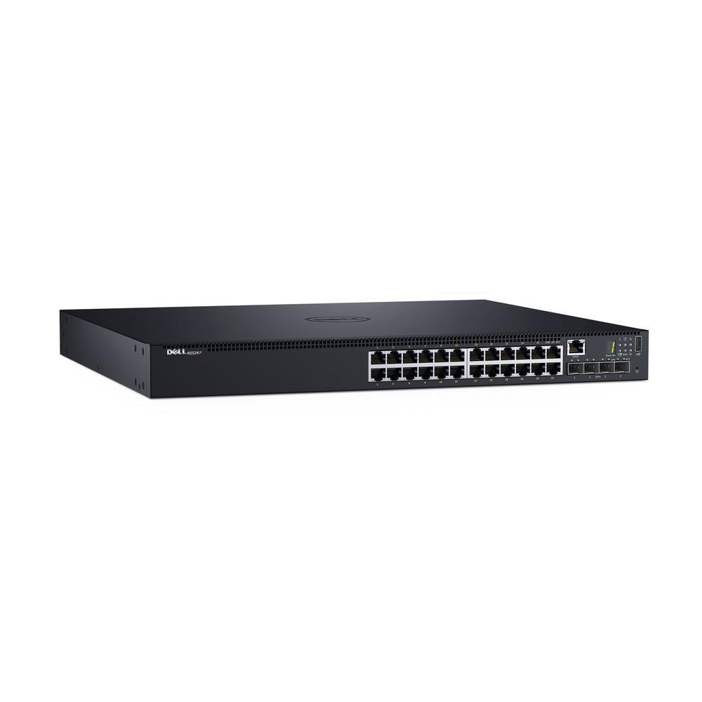 Switch Dell N1524p, Poe+ 24 Portas, 10/100/1000 + 4sfp | KaBuM!