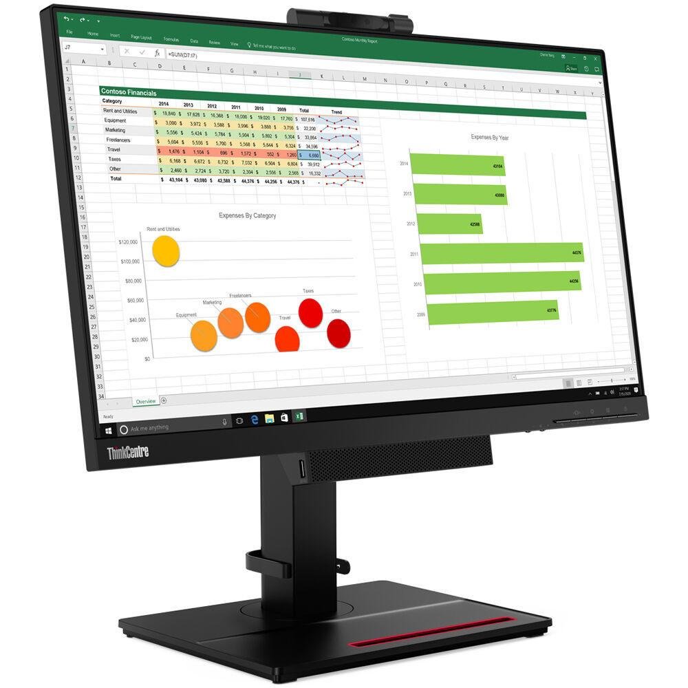 Monitor Lenovo Empresarial TC Tiny-in-one 2, 60Hz, USB, 3.8 Gen4, Non-touch, Displayport 1.2 Monitor Lenovo Empresarial TC Tiny-in-one 2, 60Hz, USB, 3.8 Gen4, Non-touch, Displayport 1.2
