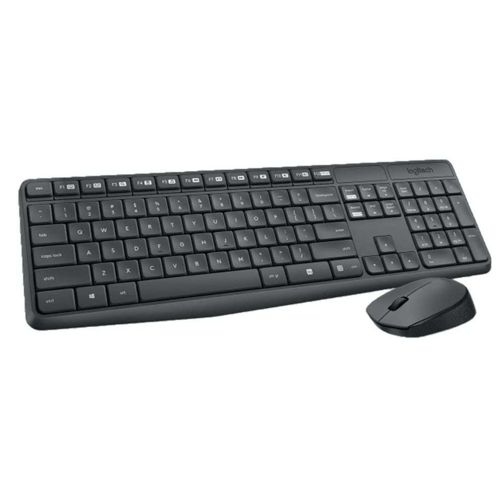 Kit teclado e mouse sem fio logitech mk295 portugu s brasil escorrega