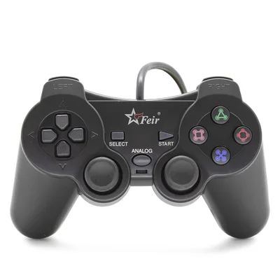 Controle Gamer Para Ps2 Feir Fr-201