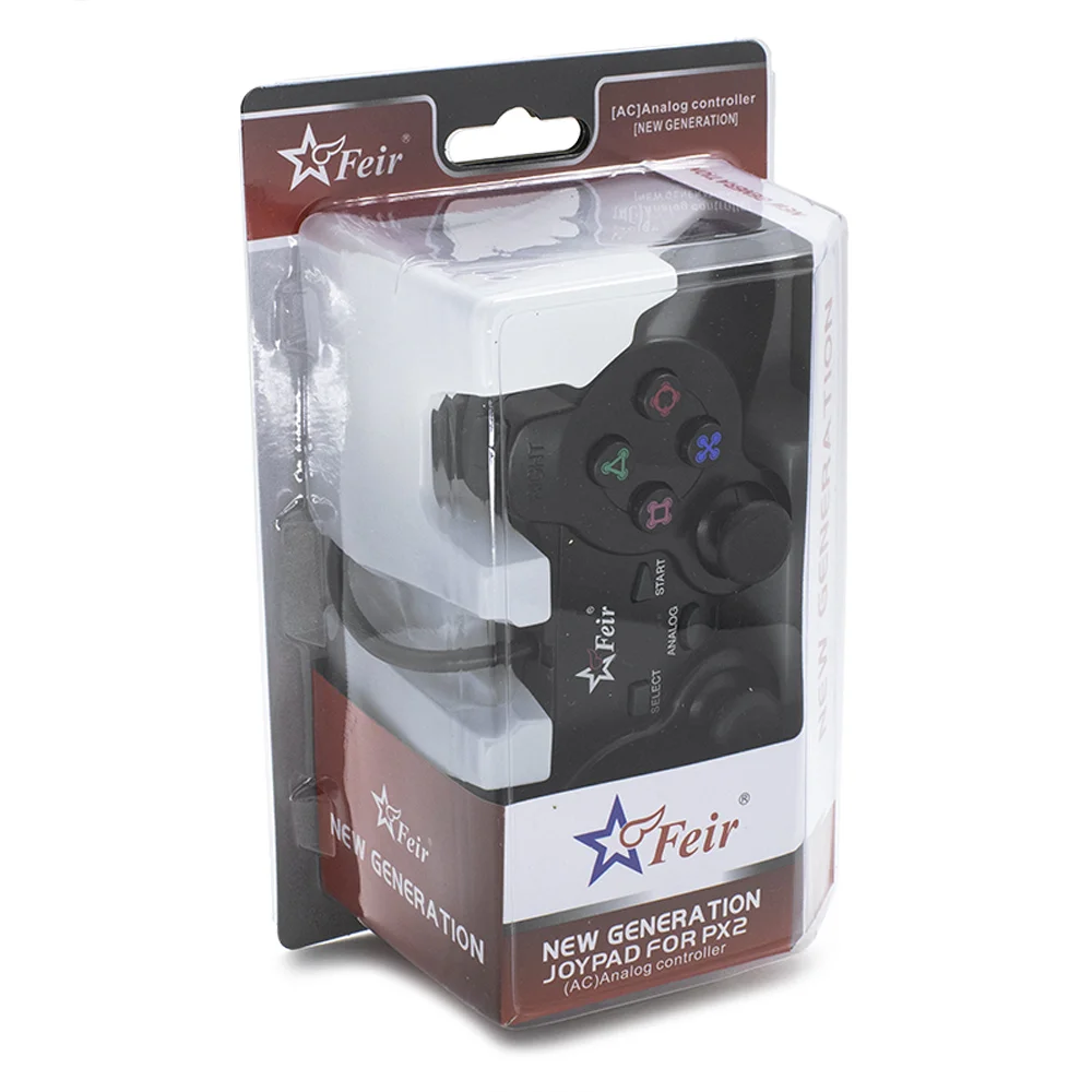 Imagem 2 de 4 do produto Controle Gamer Para Ps2 Feir Fr-201