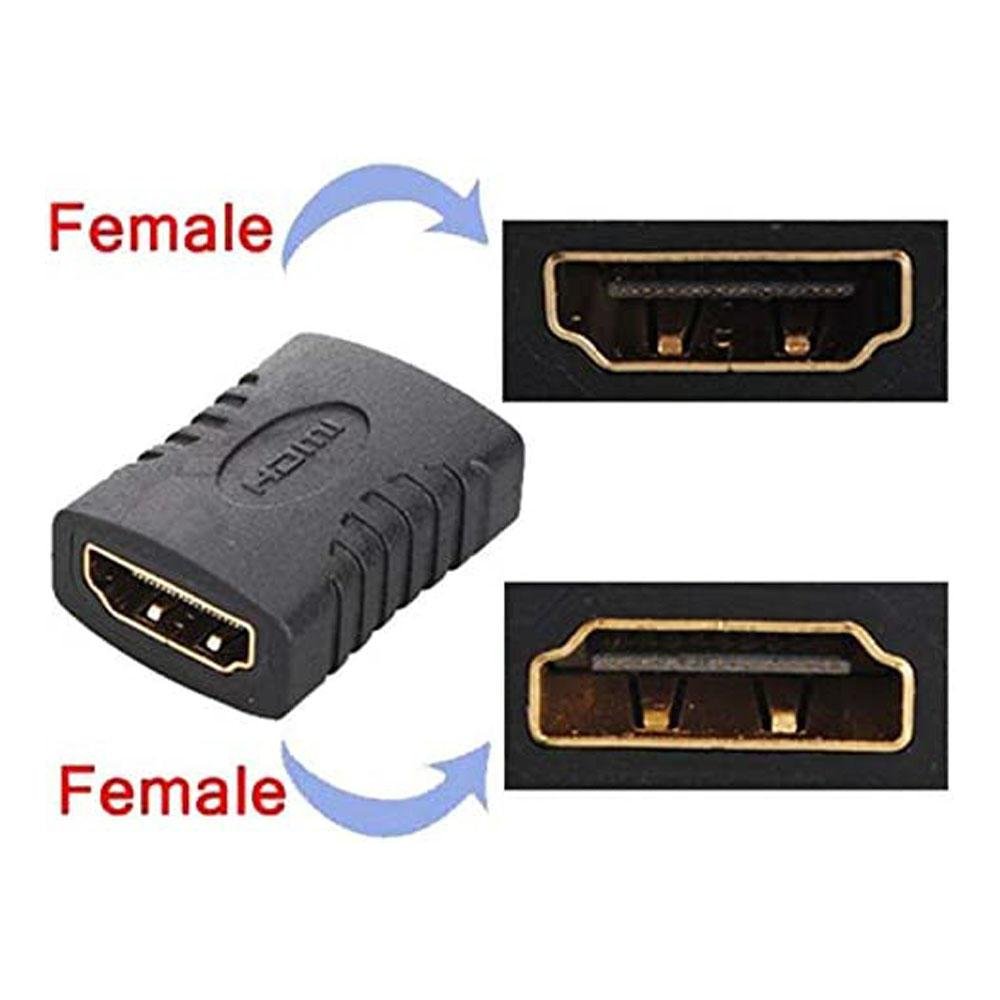 Imagem 3 de 5 do produto Adaptador HDMI It Blue Reto Emenda Extensor De Cabo