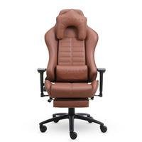 Cadeira Gamer XT Racer Platinum W Com Apoio De Pés Reclinável Ergonômica Marrom Menor preço em Cadeira Gamer XT Racer Platinum W Com Apoio De Pés Reclinável Ergonômica Marrom