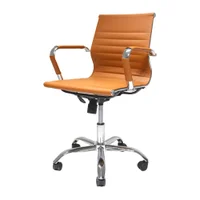 Cadeira De Escritório Diretor Stripes Caramelo