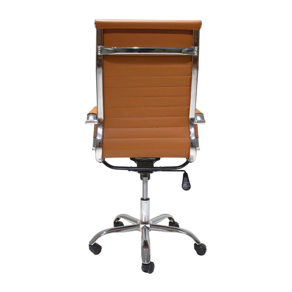 Imagem 3 de 5 do produto Cadeira De Escritório Presidente Stripes Caramelo