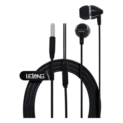 Fone De Ouvido Lelong Le-0203, Intra-Auricular, P2 - Preto