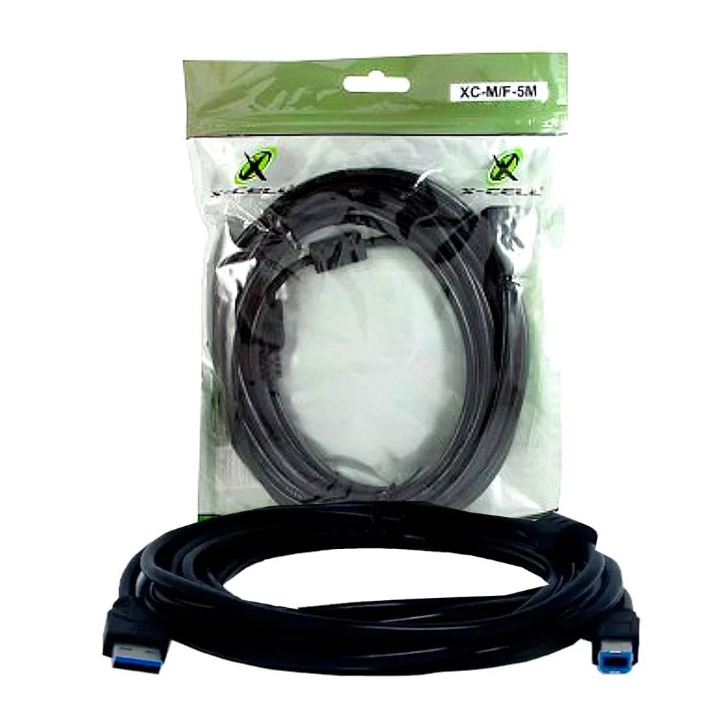 Imagem 3 de 4 do produto Cabo Impressora Usb 2.0 A M / B M 5mts