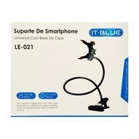 Suporte Universal Celular Clipe It Blue, Haste Flexível