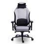 Cadeira Gamer, XT Racer Draco, Reclinável Ergonômica, Tecido Polyester, Preto e Cinza.
