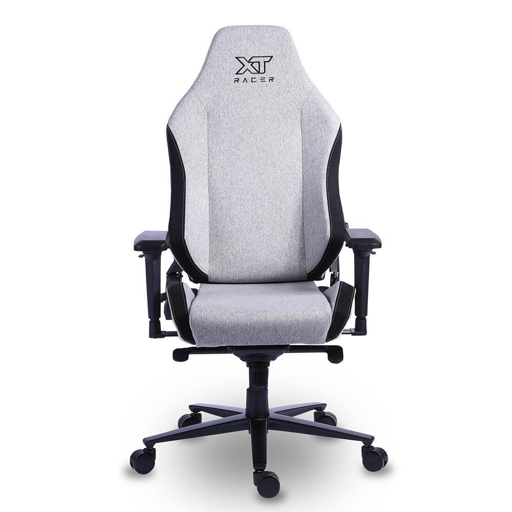 Cadeira Gamer, XT Racer Draco, Reclinável Ergonômica, Tecido Polyester, Preto e Cinza. Cadeira Gamer, XT Racer Draco, Reclinável Ergonômica, Tecido Polyester, Preto e Cinza.
