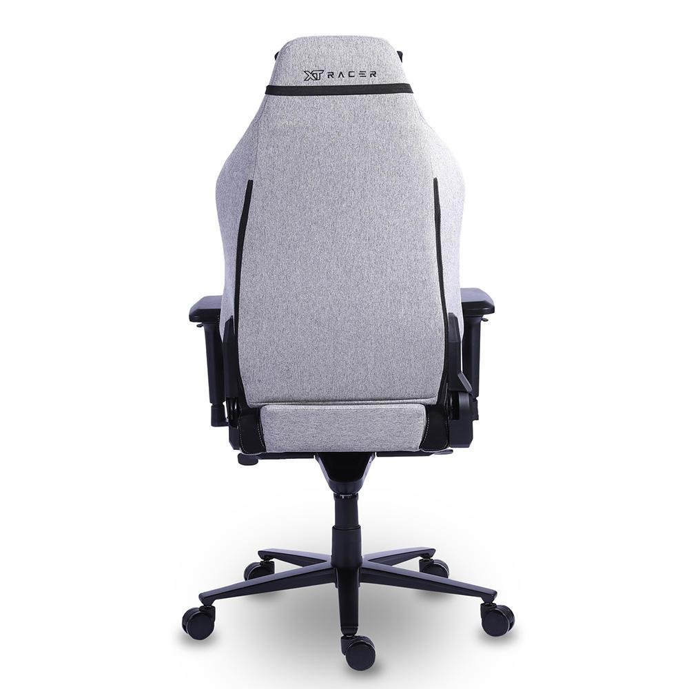 Cadeira Gamer, XT Racer Draco, Reclinável Ergonômica, Tecido Polyester, Preto e Cinza. Cadeira Gamer, XT Racer Draco, Reclinável Ergonômica, Tecido Polyester, Preto e Cinza.