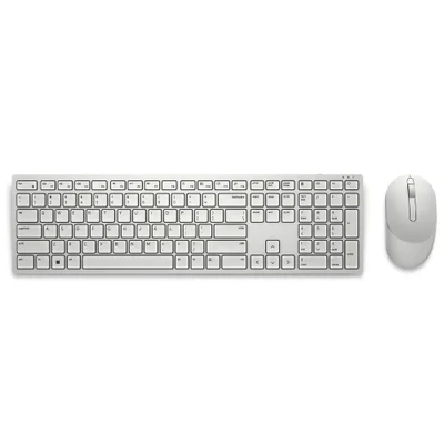 Kit Teclado E Mouse Sem Fio Dell Pro Km5221w, Abnt2, Branco