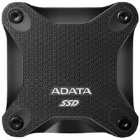 SSD Externo Portátil Adata Sd600q, 480GB, SATA, Leitura 440mb/s, Gravação 440mb/s, Preto - Asd600q-480gu31-cbk