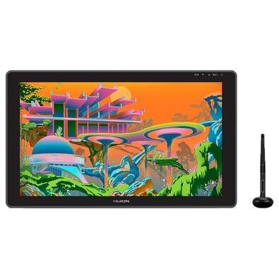 Mesa Digitalizadora Com Tela Lcd Qd 2020 Huion Kamvas 22 Plus 21.5 Polegadas, Huion Pentec3.0, HD de 1080p, Type-C para Type-C