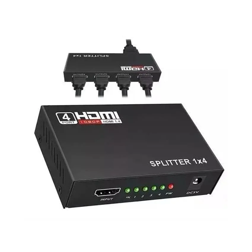 SPLITTER HDMI 1080P VRSO 14 LE4134 ITBLUE 4 SAIDAS