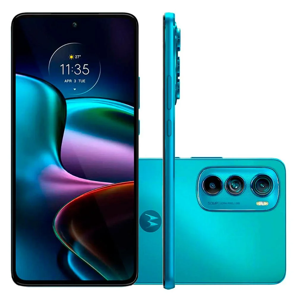 Moto Edge 30 256Gb Câmera Tripla Android KaBuM
