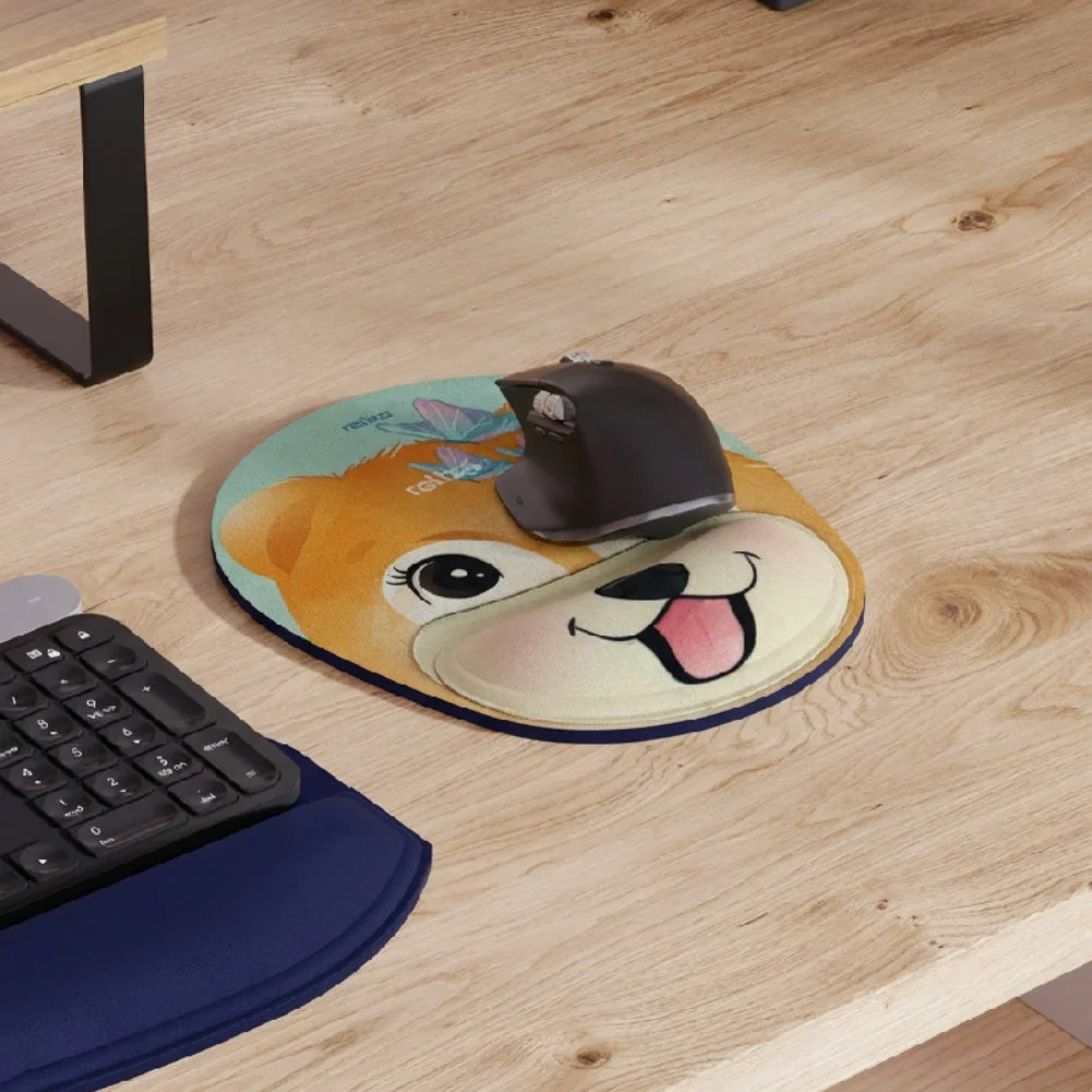 Mouse Pad Ergonômico Confort Fun Estampa Dog Neoprene Reliza
