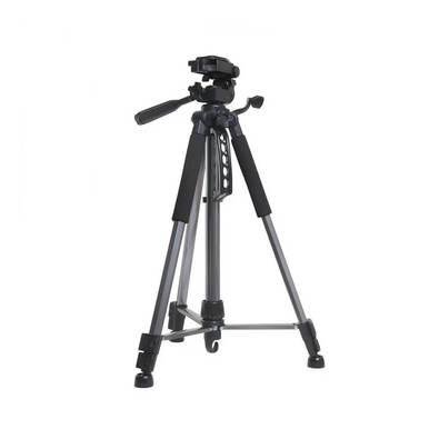 Tripé Fotográfico Profissional Em Alumínio Para Câmeras E Iluminação - 1,50m