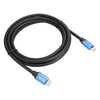 Cabo HDMI Fy 8k Trançado Ultra Alta Velocidade Até 48 Gbps