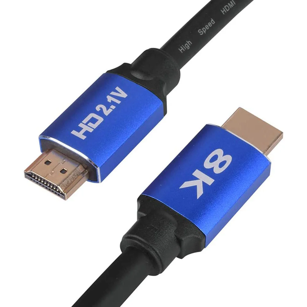 Imagem 2 de 3 do produto Cabo HDMI Fy 8k Trançado Ultra Alta Velocidade Até 48 Gbps