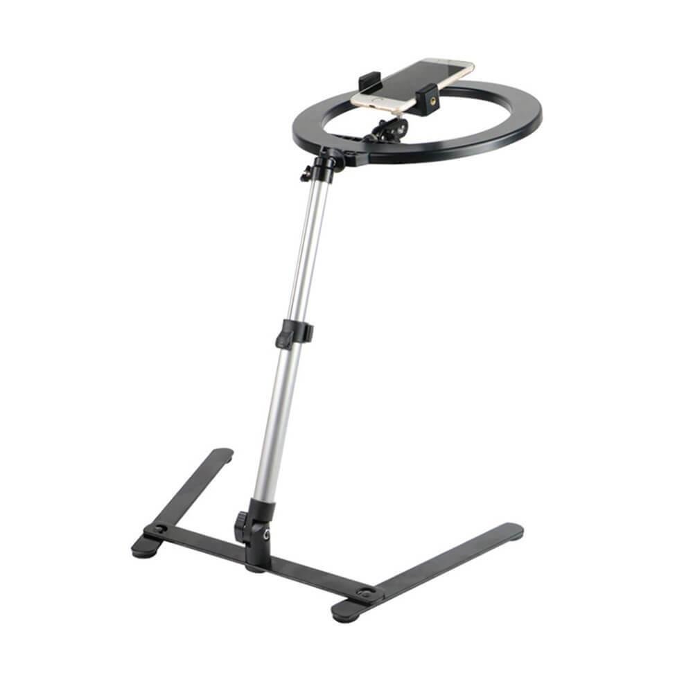 Imagem 2 de 5 do produto Iluminador De Led Ring Light 10 Polegadas Com Suporte De Mesa